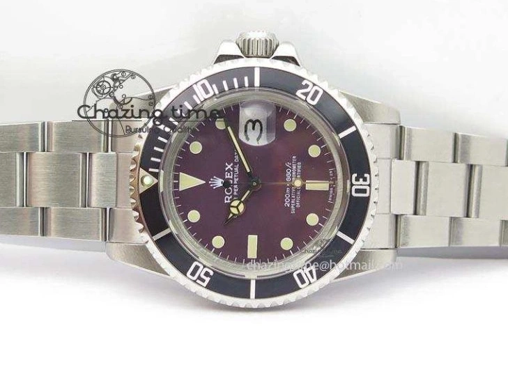 A2836 Best Red (Superlumed Submariner Edition Vintage hands) 200m=660ft 1680 and dial 0509